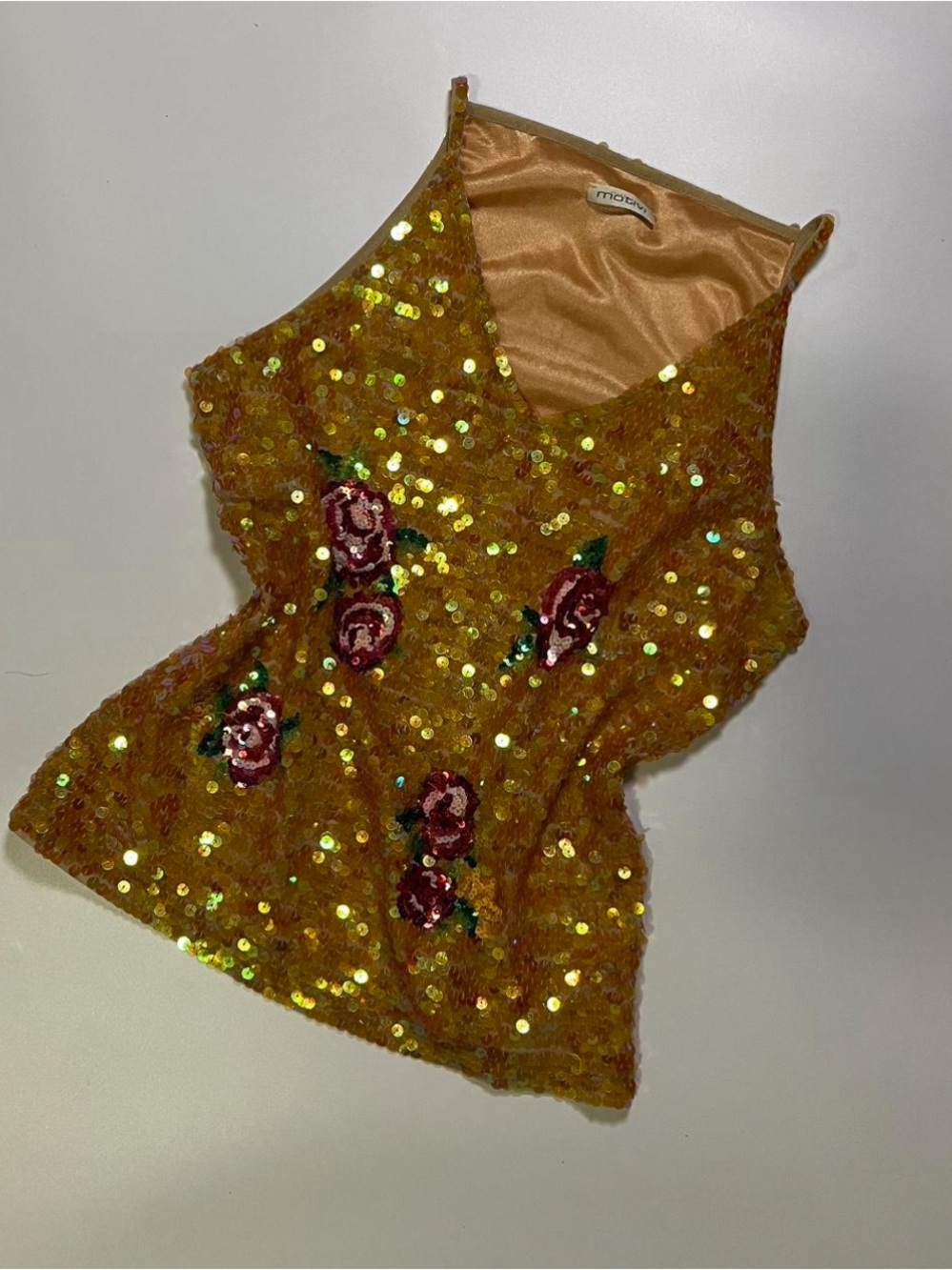 sequin top